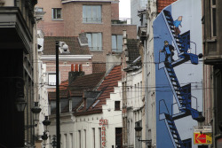 olheosmuros:  Tin TinBruxelas, Bélgica. Foto enviada por Glauber