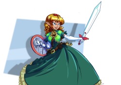 iancsamson:  A different take on a Princess Link. 