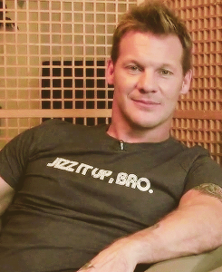 Nice shirt Jericho! I need one but that says “Jizz me up,