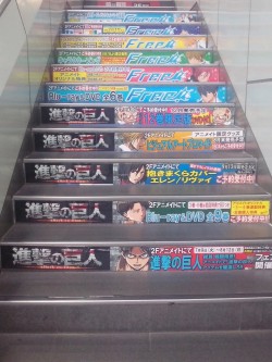 sakamichii:  Here we are the stairs of doom 