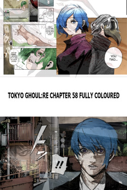 Tokyo Ghoul:RE Chapter 58 fully coloured by me :)>> http://imgur.com/a/BI8kC <<enjoy,