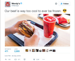 thespectacularspider-girl: buzzfeed:  weirdbuzzfeed: Wendy’s