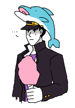 berrygarden:Jotaro having fun