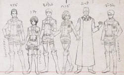 leviskinnyjeans:   Squad Hanji + Pastor Nick Height Comparison