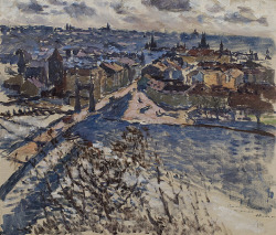 poboh:  Praha z Letné /  Prague from Letná,1908, Antonín Slavíček.