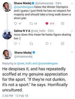 jesus-said-chill:Don’t insult the Winter Olympics when Shane’s