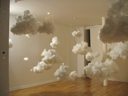 misswallflower: “Clouds come floating into my life, no longer