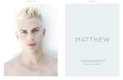 ohthentic:  satellite-mag:  MATTHEW Photography Benjamin Patterson