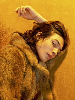  ezra miller by david balicki; hôtel lancaster, paris, january