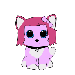 magical-girl-karenyaa:  Drew a beanie boo version of my gf’s