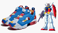 albotas:  REEBOK X GUNDAM M40168 Based on the Gundam anime series,