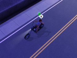 toni-tan:  simsgonewrong:  My sim is in labour and riding her