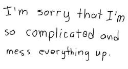 I love you so much that it hurts my head.