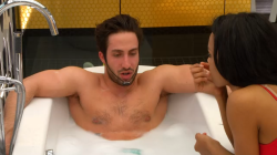 Quick shot of Demetres in the tub, just some nips/chest/arms