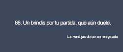 las-ventajas-de-ser-un-marginado:  -365 Brindis.