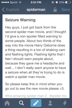 riverknowshisname:  As someone with epilepsy this is an important