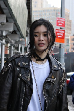 clonejoan:  Ming Xi after Michael Kors fw 2014 