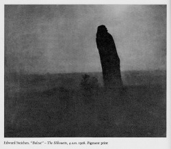 scribe4haxan:  Balzac - The Silhouette (1908) ~ by Edward Steichen…