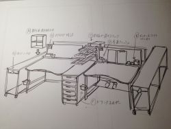 Isayama Hajime shares a sketch and photos of his new custom-made