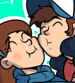 chillguydraws:I noticed I draw Dipper and Mabel mashing their