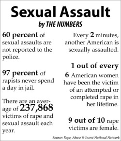 thetrippytrip:      Rape statistics are ‘tip of the iceberg’