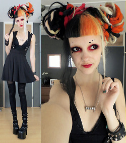 psychara:  Today’s outfit! Going to my friend Melissa’s birthday