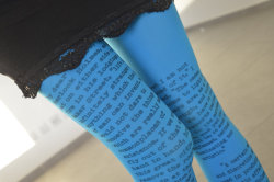 colinedesign:  New ! Sherlock Holmes Opaque Tights , Literary