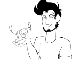 chilladoodles:  made this short little animation of mark and
