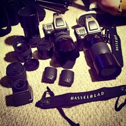 myveilofmaya:  #hasselblad #phaseone #cleaning #lens #camera