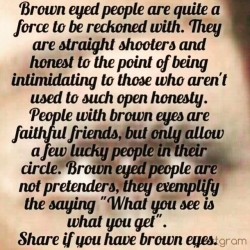 akiraluv80:  So true 👀 #browneyedgirl