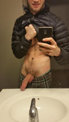 majorcocklovee:  wolfy672:  Be proud of your cock and show it.Take