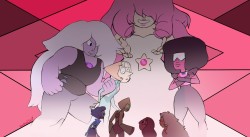 spaceaceamethyst:  a little screencap redraw from the extended