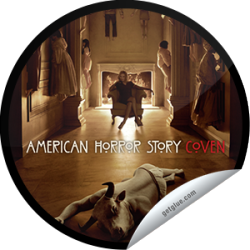      I just unlocked the Countdown to AHS: Coven: 4 Days sticker