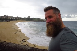 beardelicious:  My kind of day at the beach. April 2016, Coogee
