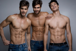 guyswithhotminds:  Pedro Smith, Juan Betancourt & Emilio