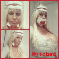 laceywildd:  First #halloween outfit #BOTCHED patient. @botched