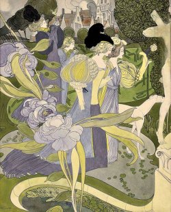 catonhottinroof:  Georges De Feure (1868-1943) A walk in the