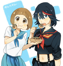 maru-nage:  Ryuko and Mako  一挙放送面白かった！熱い！寝れない！