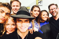 niansomerhalder:  TVD Cast Selfie - Comic Con 2014  