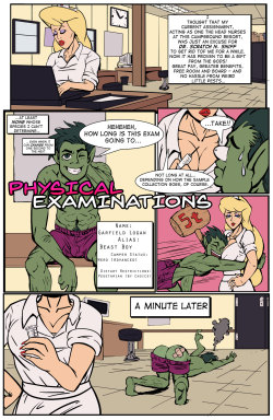 Camp W.O.O.D.Y.: Physical Examinations (Page 1 & 2)Artist(s):