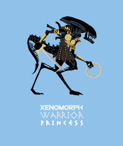 ladypuns:  Xenomorph Warrior Princess An excerpt from Implanted