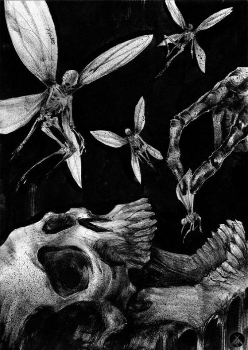 artesbw:    “The fairy eater” by Dmitry Khramtsov.