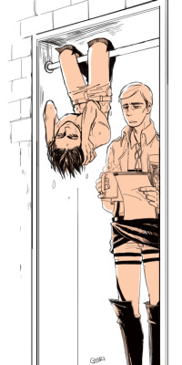 humanitys-sexiest:  Rivaille’s daily physical training.