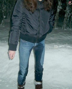bvb1123:  I pissed myself in the snow! Oh well, at least my legs