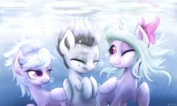 hundekuche-displosio:  [MLP] Swimming Lesson 2 by ~awsdeMLP 