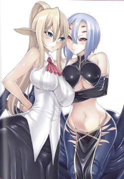 alannation:  Centorea X Rachnee-san 