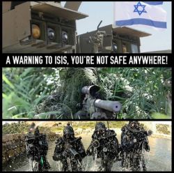eretzyisrael:   Not only to ISIS, but to all of our enemies!!