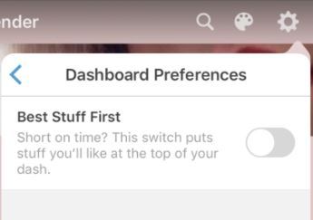 IMPORTANT PSA - MOBILE APP USERS- NEW DASH FILTER Setting.