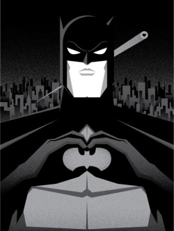 weandthecolor:  I Heart Gotham – Batman Illustration Pop Art