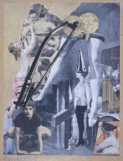 artfromthefuture:  Hannah Hoch: Dada Ernst, 1920-21Slightly crisper